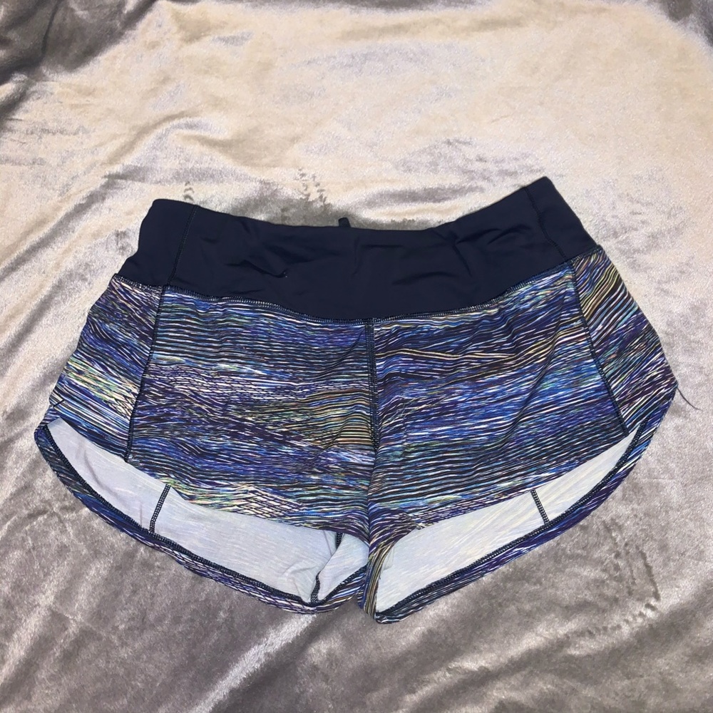 Lululemon speed shorts